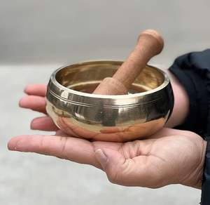 Fournisseur Qualité MZ International Bol Chantant Tibétain Forme Circulaire Motif Scénique Multifonctionnel Design Parfait Antique - Product Image 3