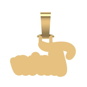 เสน่ห์จี้เพชรโมอิสคุณภาพระดับพรีเมี่ยมเสน่ห์10K สีทองทรงกลมสวยงาม VVS2ของขวัญสำหรับผู้หญิง - Product Image 2