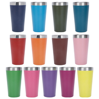 Taza de impresión personalizada para acampar, beber cerveza, agua, aislamiento térmico, termo de Metal, vaso de café, taza de acero inoxidable