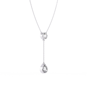 Collar con Colgante de Diamante Cultivado en Laboratorio de Oro de 18K, Hermoso Amuleto para Chicas con Alto Lujo y Estilo - Product Image 5