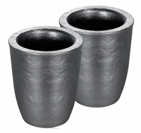 Creuset en graphite industriel de grande taille 5 kg 10 kg Taille personnalisée pour la fonte des métaux et l'usine de recyclage
