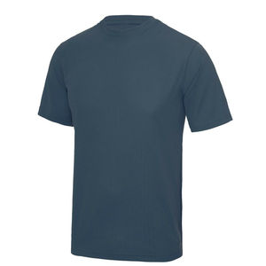T-shirt de musculation pour hommes, haut d'entraînement, coupe slim, col rond, manches courtes, entièrement sublimé - Product Image 5