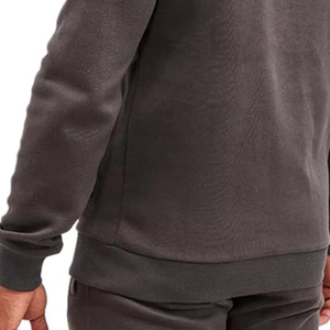Chándales de Jogger personalizados al por mayor del fabricante para hombre, Conjunto de sudadera con capucha y forro polar de gran tamaño, logotipo impreso de invierno de talla grande - Product Image 6