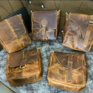 Luxurious Unisex Designer Genuine Leather Crossbody Bag Zipper Chain Lady <b>Dress</b> Fashionable Button Open Women's Travel Gift - Product Image 1