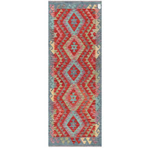 พรมกิลิม ไมมาณา อัฟกานิสถาน ขนาด 194 x 71 ซม. พรมปูพื้นและชุดพรม - Product Image 1