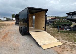 Free Shipping 6X12 7000lb GVWR Enclosed <b>Cargo</b> <b>Trailer</b> For Contractors and Movers Who Need Security, Compact, Strong, Easy to Tow - Product Image 4