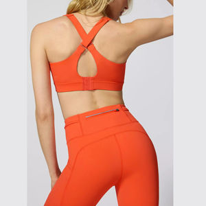 Femmes intimes soutien-gorge de sport personnalisé Fitness vêtements de sport taille haute pantalons de Yoga Leggings ensembles de Yoga - Product Image 2