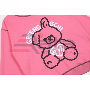 Hoodies personnalisés haut de gamme avec impression en relief, imperméables, respirants, en flanelle, décontractés, à la mode, streetwear, hiver, hip-hop - Product Image 5