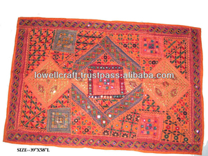 ผ้าคาดโต๊ะถักแบบอินเดียทำมือสำหรับตกแต่งโต๊ะทานอาหารสไตล์โบฮีเมียนผ้าคอตตอนแท้100% - Product Image 3