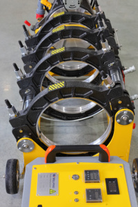 Soldador a tope hidráulico de <span class=keywords><strong>polietileno</strong></span>, máquina de soldadura de fusión de plástico HDPE, 90-315mm, precio - Product Image 3
