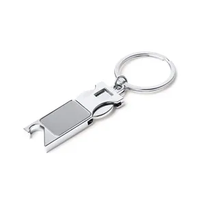 Portachiavi Promozionale Personalizzato Arezzo con Apribottiglie, Gadget Personalizzabili per Moschettoni - Product Image 4