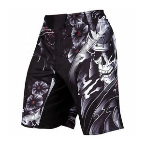 Pantalones cortos superventas para hombre y mujer, pantalones cortos de boxeo Mma para niños, pantalones cortos en blanco Oem - Product Image 1