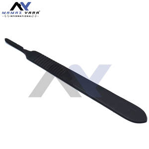 Noir # 3 Manches de scalpel en acier inoxydable, instrument chirurgical de précision pour procédures médicales, lames compatibles 10 15 - Product Image 6