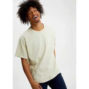 Lane Seven T-shirt unisexe Pistachio Tornado Streetwear urbain lourd 100% coton vierge personnalisable pour hommes et femmes - Product Image 1