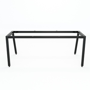 Patas de Ensamblaje Industriales de Aluminio y Acero Aton HCAT024 para Mesa de 180x70cm, Patas de Hierro Fundido para Muebles de Comedor y Uso Hospitalario - Product Image 2