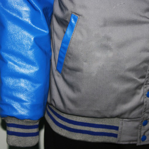 Chaqueta Varsity Personalizada para Hombre, Diseño Nuevo, Venta al por Mayor, Alta Calidad, Tejida, Resistente al Viento, Impermeable, Transpirable, Primavera, Colores Personalizados - Product Image 4