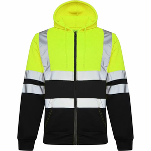 2025 chaquetas de trabajo Hi Vis para hombre, chaleco de seguridad impermeable reflectante de alta calidad, verificado por PayPal - Product Image 4
