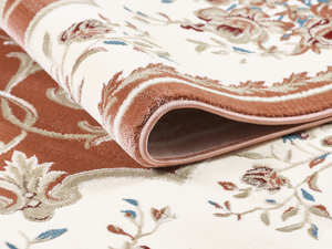Alfombra turca de lujo hecha a máquina Laila Rose Rose Premium para sala de estar del fabricante de Gaziantep - Product Image 2