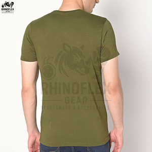Camisetas con serigrafía de logotipo y diseño personalizados, camisetas con serigrafía de alta calidad para hombre a precio económico. - Product Image 5