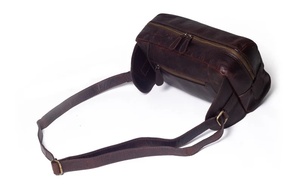 High Quality Custom Made Genuine Cowhide <b>Leather</b> Fanny Pack Waist <b>Bag</b> Durable <b>Bum</b> <b>Bag</b> Premium Quality - Product Image 6