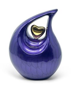 Urnas de metal duraderas y elegantes para cenizas diseñadas para honrar a los seres queridos con calidad excepcional y belleza artística - Product Image 3