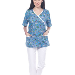 Conjuntos de uniformes de enfermera médicos de gran oferta para mujer, tela de punto de alta calidad para hospitales - Product Image 1