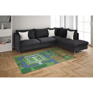 Alfombra Estampada de The Legend of Zelda - Alfombra para Sala de Juegos, con Pelo Suave - Product Image 4