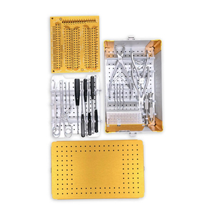 Juego de Instrumentos Quirúrgicos Manuales de Acero Inoxidable de Alta Calidad para Cirugía de Columna Vertebral, Aprobado por CE e ISO, Uso Hospitalario, Grado A+, Gran Venta - Product Image 3