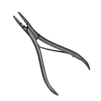 Pince à Extension de Cheveux, Outil de Pince pour Micro Anneau Lien Tube Perles Pointe Bâton Extensions de Cheveux