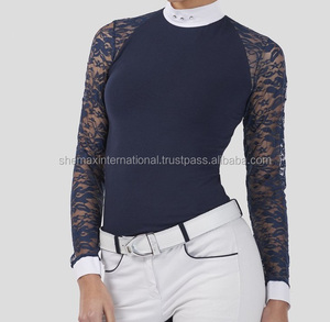 Shemax เสื้อ2023แขนยาวขี่ม้าอุปกรณ์ขี่ม้า - Product Image 3