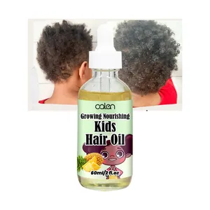 Luxfume 2oz per bambini capelli ricci olio nutriente da 60ML di ananas biologico olio per la crescita dei capelli per neonati