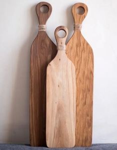Tabla de cortar de madera de la mejor calidad con ranura para jugo para capturar líquidos mientras corta frutas, verduras, carnes sin esfuerzo - Product Image 5