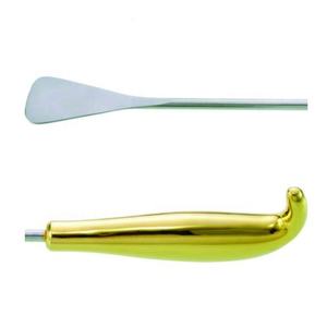 Spatule mammaire personnalisée en acier inoxydable \ Abaisse-langue chirurgical en plastique professionnel de haute qualité - Product Image 5