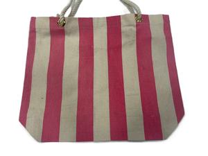 Shopper imprimé femmes sac de plage en toile avec sangle en coton poignée de haute qualité style fabricant et grossiste de sacs - Product Image 3