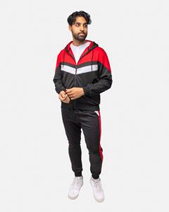 Conjunto de Chándal Personalizado OEM de Alta Calidad, Nuevo Diseño, Chándal para Hombre, Ropa Deportiva para Correr y Entrenar, Chándales con Capucha y Cremallera con Cordones - Product Image 2