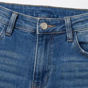 Pantalones Vaqueros de Mujer OEM, Pierna Ancha, Cintura Alta Personalizada, Casual, Venta al por Mayor, ODM, Moda Urbana, Pantalones Lavables para Mujer - Product Image 4