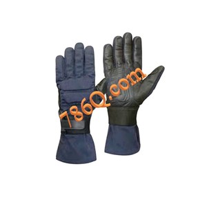 Tactical Cold Weather Safety Gloves with Leather Palm <b>Touch</b> Compatible Hand Gloves - Product Image 1