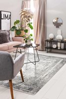 Tapis moderne, doux et élégant, à motif gris, en laine, fourrure et coton, fabriqué à la machine, écologique, adapté aux animaux domestiques, pour la maison, le salon, la porte ou la prière