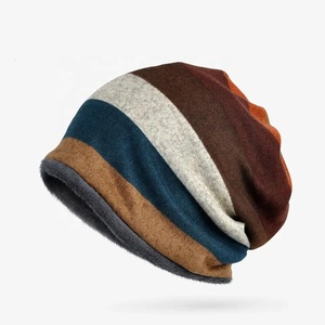 Nouveaux chapeaux tricotés classiques personnalisés avec logo brodé en 3D Bonnets chauds Casquette d'affaires Applicable en gros - Product Image 2