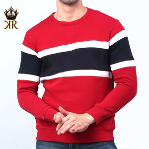 เสื้อสเวตเชิ้ตผู้ชายคอตั้งแบบซิปสำหรับฤดูหนาว สไตล์ลำลอง คอกลม  สีตามสั่ง ทรงปกติ เนื้อผ้านุ่ม 100% ผ้าฝ้าย - Product Image 1