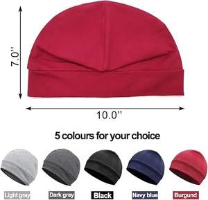 2025 nouveau gros Logo personnalisé multi-saison montre casquette couleur unie pour homme polaire casquette hiver chaud bonnet crâne casquette - Product Image 2