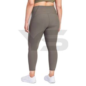 Mallas de compresión de entrenamiento de cintura media para mujer de alta calidad, pantalones de Yoga transpirables para levantar glúteos, Gimnasio Deportivo informal - Product Image 5