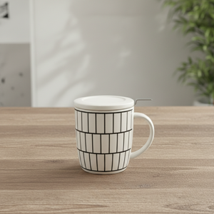 Good Quality Classic Drinkware Food Safe 3459978 Durable Porcelain <b>Tea</b> Set Northern Europe Style <b>Infuser</b> <b>for</b> Daily Use - Product Image 4