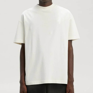 T-shirts à col rond 100% coton pour hommes, impression personnalisée du logo de votre marque - Product Image 3