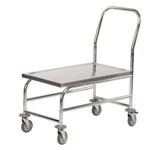 Heavy Duty C2 <b>Platform</b> <b>Trolley</b> 4 Aluminum Plastic Frame 200kg for Industrial Warehouse Shopping Storage Tool OEM Customizable - Product Image 1