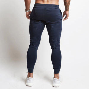 FlexTech Joggers rectos de cintura media para hombre, tela de algodón suave de primera calidad, elásticos, que absorben la humedad, para correr, gimnasio, ropa informal - Product Image 2