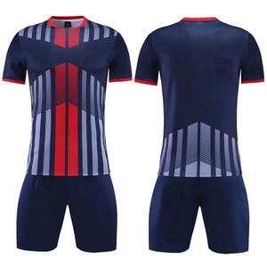 Ensemble de maillots de football personnalisés, logo personnalisé, couleurs, uniforme d'équipe de football pour hommes, costume de sport pour garçons, survêtement à manches courtes, personnalisé - Product Image 2