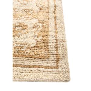Thyme Beige <b>Brown</b> <b>Wool</b> Hand Knotted Rugs Re-1262 Afghan Afghan Home Medallion Rectangle Puzzle Entryway Hallway Living Carpet - Product Image 4