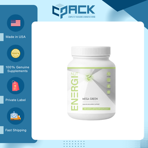 Proveedor Líder que Vende Suplementos Dietéticos para Adultos de la Más Alta Calidad, Fabricados en EE. UU., Cápsulas Mega Green de Marca Blanca en Venta - Product Image 2