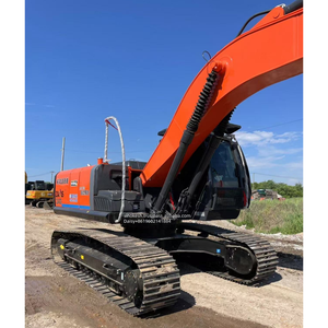 Excavadora de orugas Hitachi Zx240 usada de Japón con motor Yanmar y componentes de núcleo de engranaje incluye accesorio de cubo excavador - Product Image 4